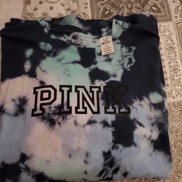VS/PINK Long Sleeve Campus Tee - Picture 4 of 4